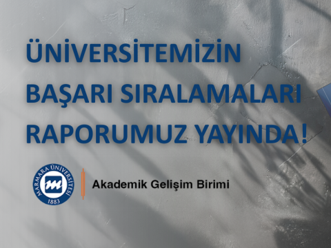 Üniversitemizin Başarı Sıralamaları Raporu Yayında!